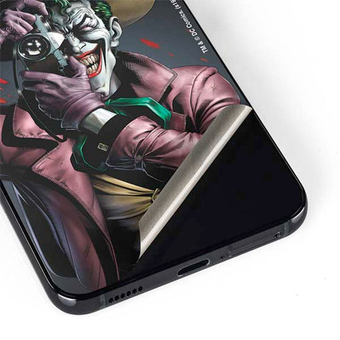 DC Comics The Joker Killing Joke Cover Art by Brian Bolland Galaxy S22 Skin
